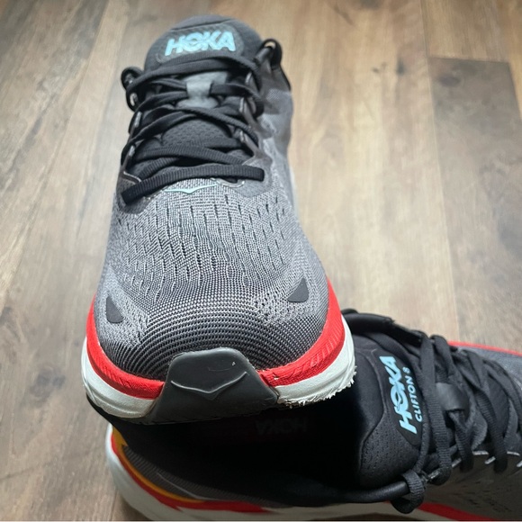 Hoka Clifton 8 Gray Running Shoes
Men's Size 11.5 D - Picture 5 of 16